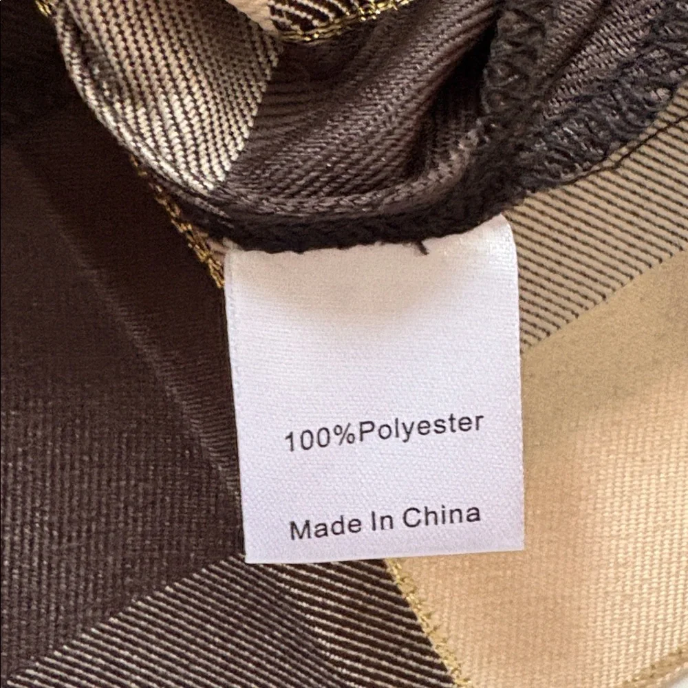 Tuckernuck Mairead Check Plaid Beige and Black 3/4 Sleeve Top - Picture 7 of 10